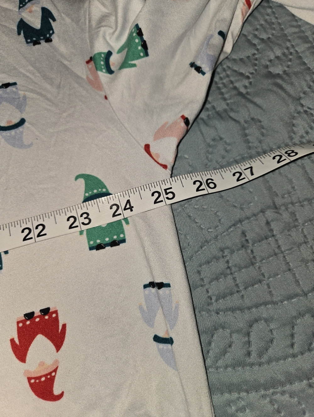 Joyspun Women's XL Holiday Gnome Pajama Set - Multi-Color Print - Picture 9 of 12